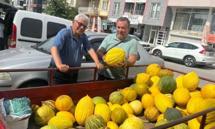 Kuruçay kavunu tezgahlarda