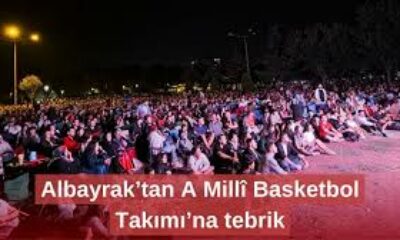 Başkan Albayrak, A Milli Basketbol takımını kutladı
