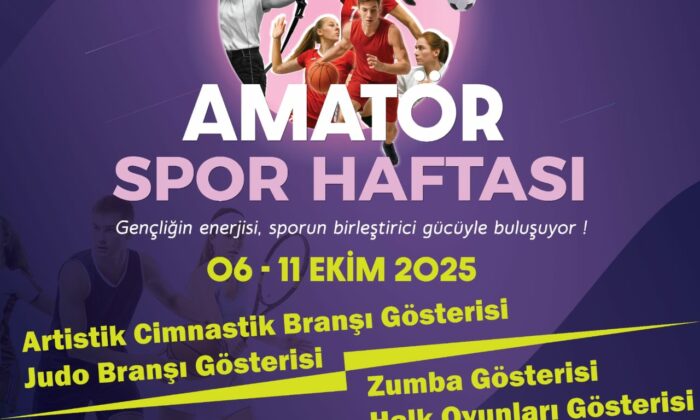Amatör Spor Haftası Açılışı Yapılacak