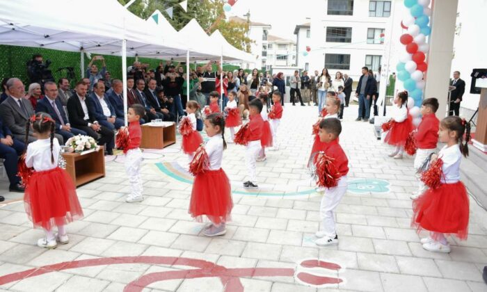 Aziz Sancar Anaokulu’nun açılış törenine gerçekleştirildi