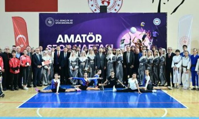 Amatör Spor Haftası Programı Gerçekleştirildi