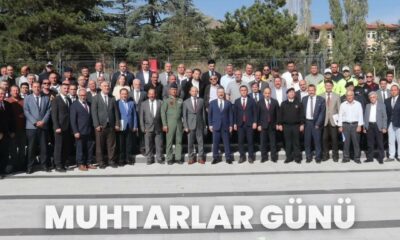 Vali Aksoy muhtarların Muhtarlar Günü’nü kutladı
