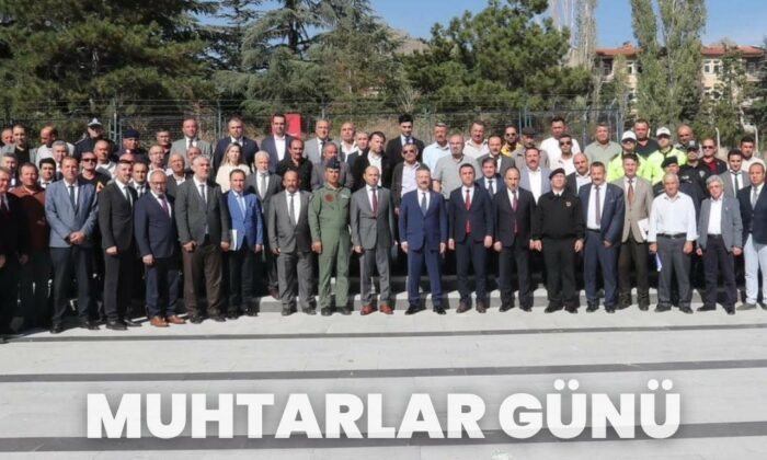 Vali Aksoy muhtarların Muhtarlar Günü’nü kutladı