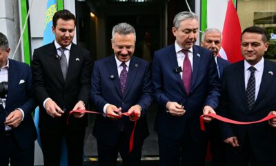 Vali Hüseyin Aksoy, Kazakistan Fahri Konsolosluğu’nun açılış programına katıldı
