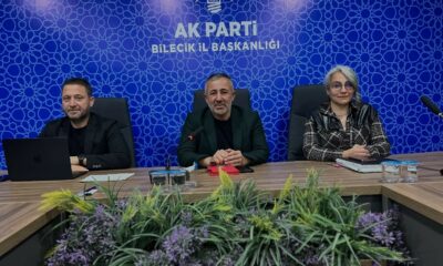 Bilecik’te AK Parti İl Yönetimi bir araya geldi