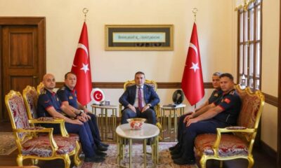 Bilecik Valisi Sözer, itfaiye personelleri ile bir araya geldi