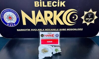 Bilecik’te uyuşturucu operasyonu: 2 şüpheli yakalandı