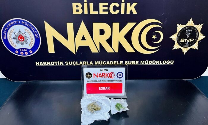 Bilecik’te uyuşturucu operasyonu: 2 şüpheli yakalandı