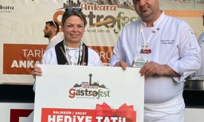 Kütahyalı şeflerden Ankara Gastronomi Festivali’nde büyük başarı