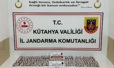 Kütahya’da jandarmadan uyuşturucu operasyonu: 2 şüpheli tutuklandı