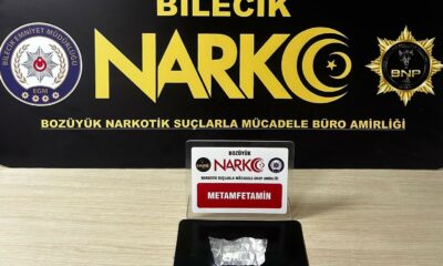 Bilecik’te narkotik operasyonu: 1 gözaltı