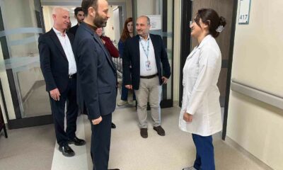 Milletvekili Bayırcı tedavi sürecinin ardından ilk ziyaretini Kütahya Şehir Hastanesi’ne yaptı