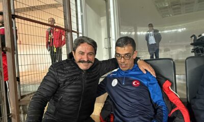 Paralimpik Sporcu ES-ES Maçını GSB il Müdürü Hasan Kalın ile birlikte izledi